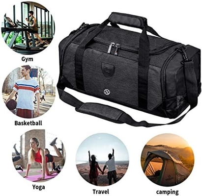 Sacos de Duffle dos esportes do Weekender do curso impermeáveis para mulheres dos homens