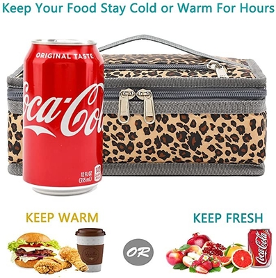 O refrigerador isolado pequeno ensaca Mini Thermal Cooler Lunch Bag portátil