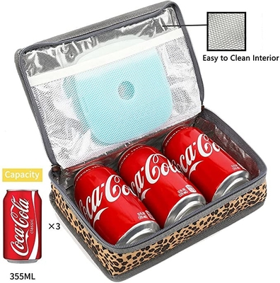 O refrigerador isolado pequeno ensaca Mini Thermal Cooler Lunch Bag portátil