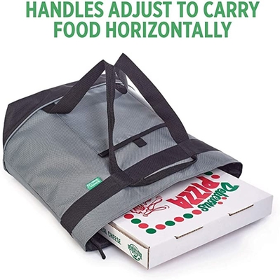 O delicado térmico de Gray Insulated Cooler Bag HD tomou partido refrigerador isolado