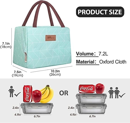 Oxford isolou Tote Bag Resuable Shopping Bag impermeável para homens das mulheres