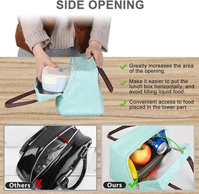 Oxford isolou Tote Bag Resuable Shopping Bag impermeável para homens das mulheres