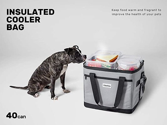 O refrigerador isolado dobrável Leakproof ensaca a lancheira para o assado de acampamento do piquenique