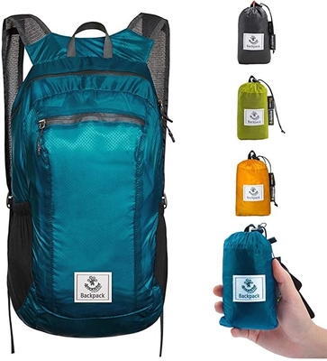 Caminhando o material de pouco peso do à prova de água 70L Oxford da trouxa de Daypack Packable