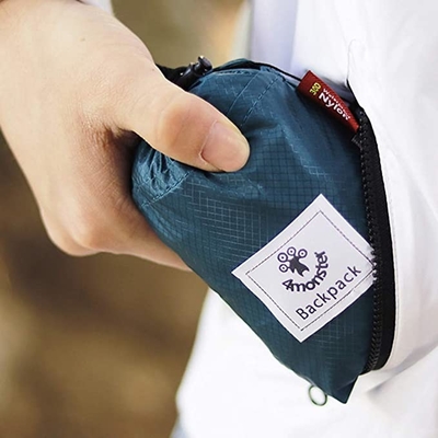 Caminhando o material de pouco peso do à prova de água 70L Oxford da trouxa de Daypack Packable