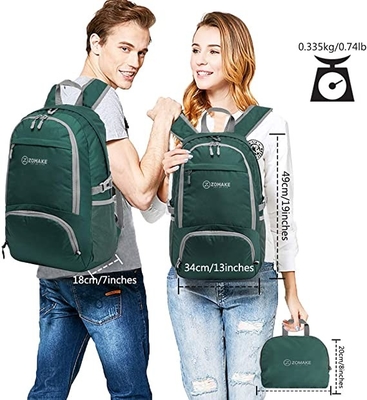 30l Packable que caminha o peso leve do à prova de água da trouxa dobrável