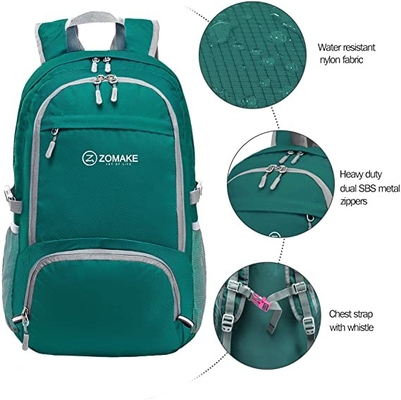 30l Packable que caminha o peso leve do à prova de água da trouxa dobrável