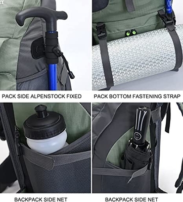 à prova de água 50l de pouco peso que caminha a trouxa para a visita de acampamento de escalada