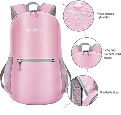 Trouxa de caminhada exterior do à prova de água 20l Packable da trouxa do ODM dobrável