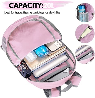 Trouxa de caminhada exterior do à prova de água 20l Packable da trouxa do ODM dobrável