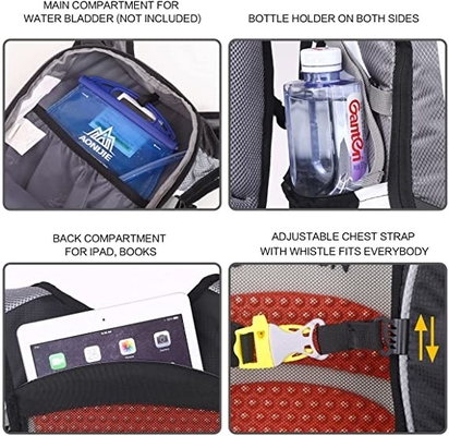 trouxa de caminhada exterior de ciclagem Daypack da bicicleta 18l para o curso exterior