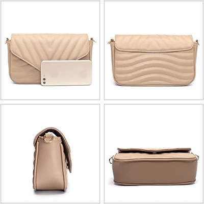 Saco à moda de Small Quilted Crossbody do desenhista para mulheres