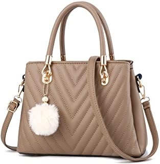 Sacola superior do punho da bolsa luxuosa das mulheres de couro do plutônio da forma